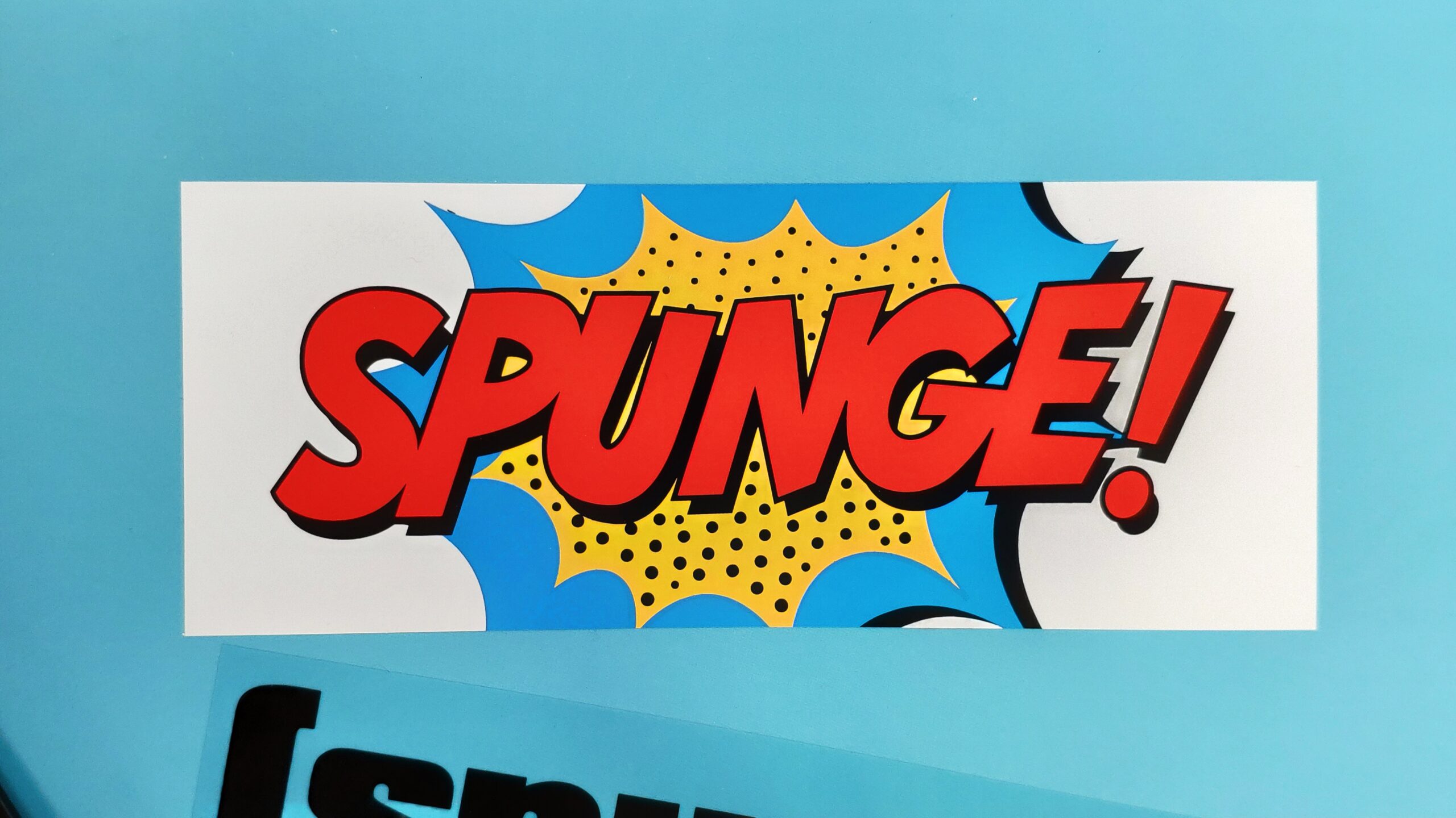 Kapow! Logo Sticker