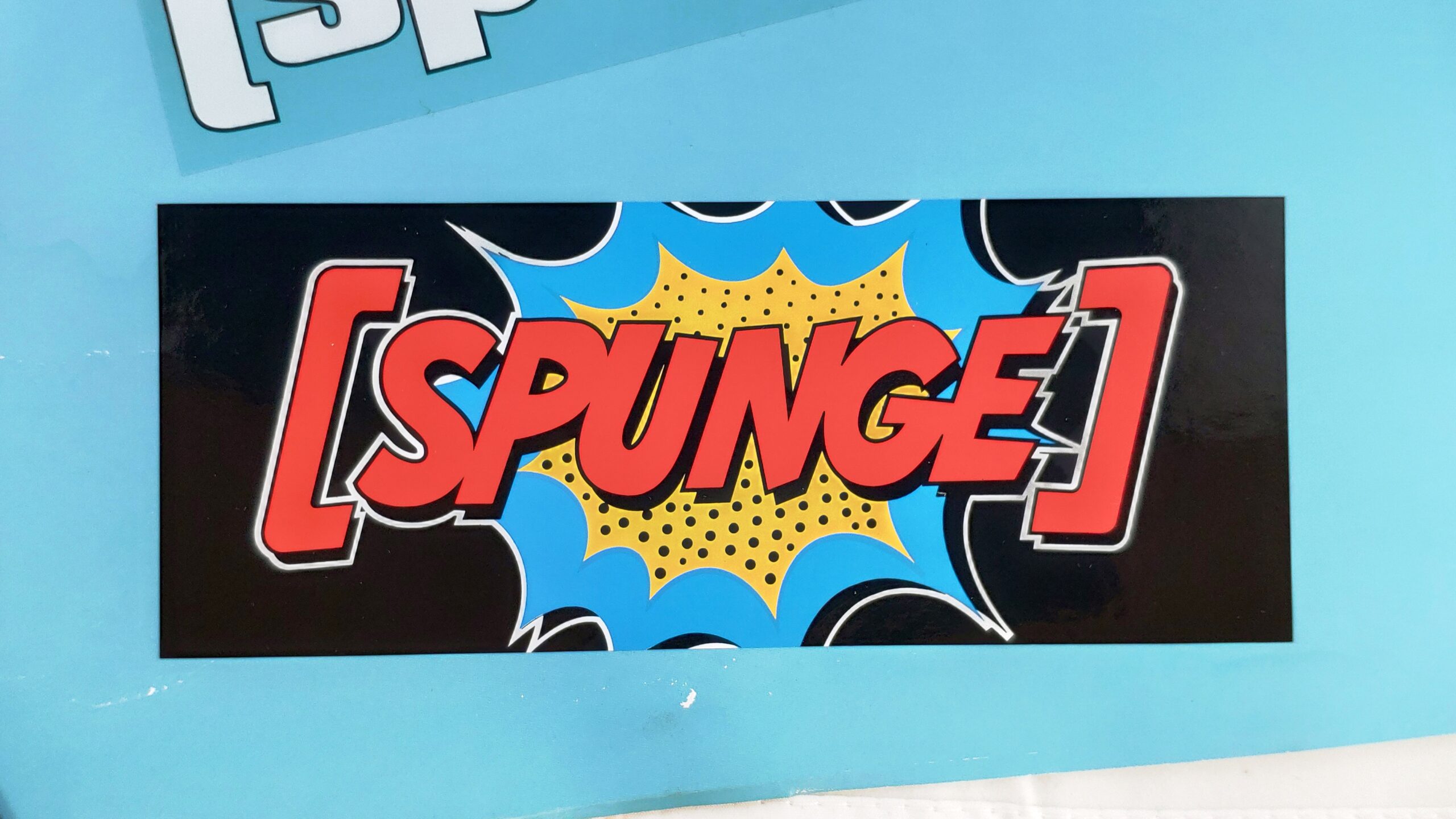 Kapow! Logo Sticker (with Brackets)