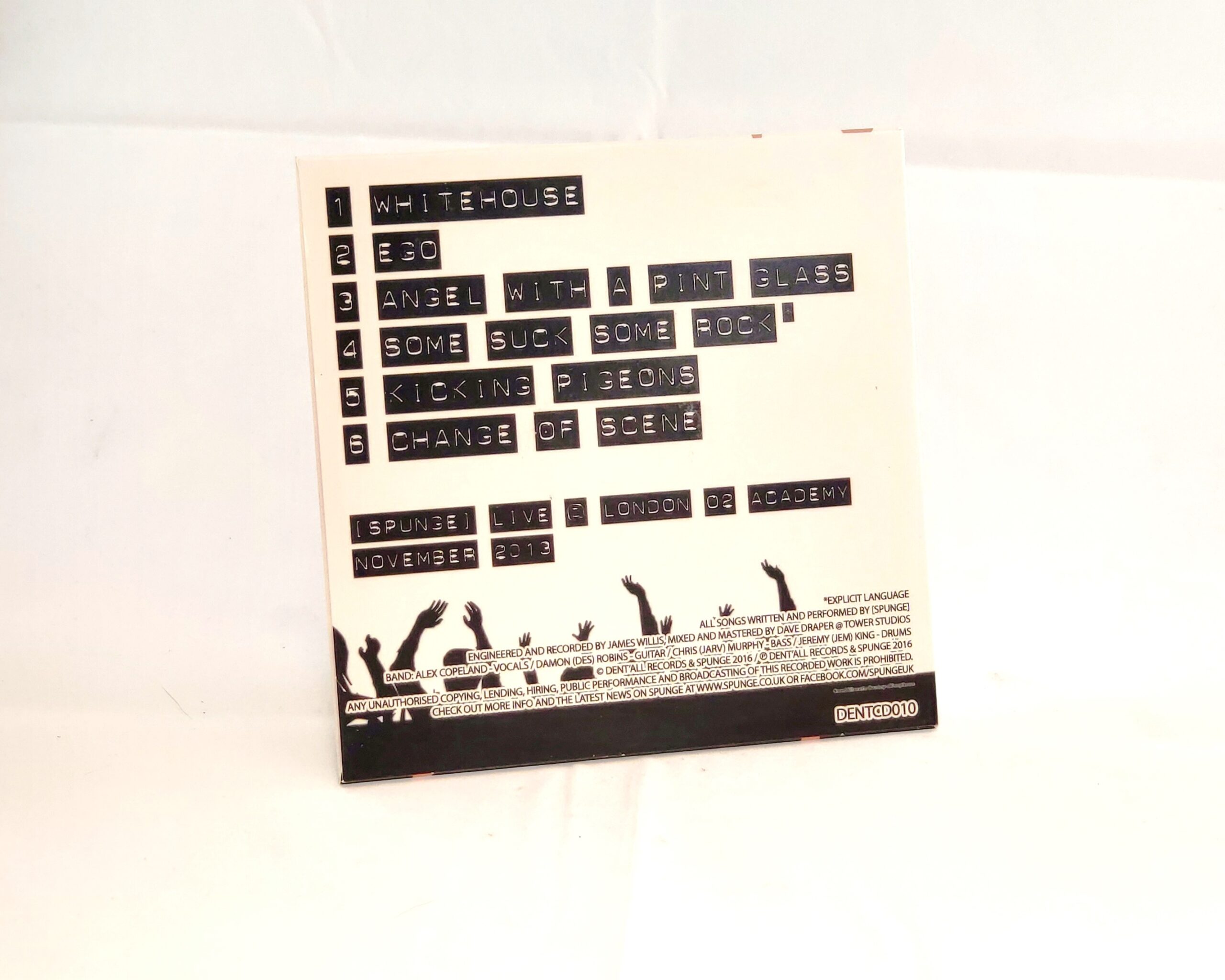 Live In London Digi Pack Back