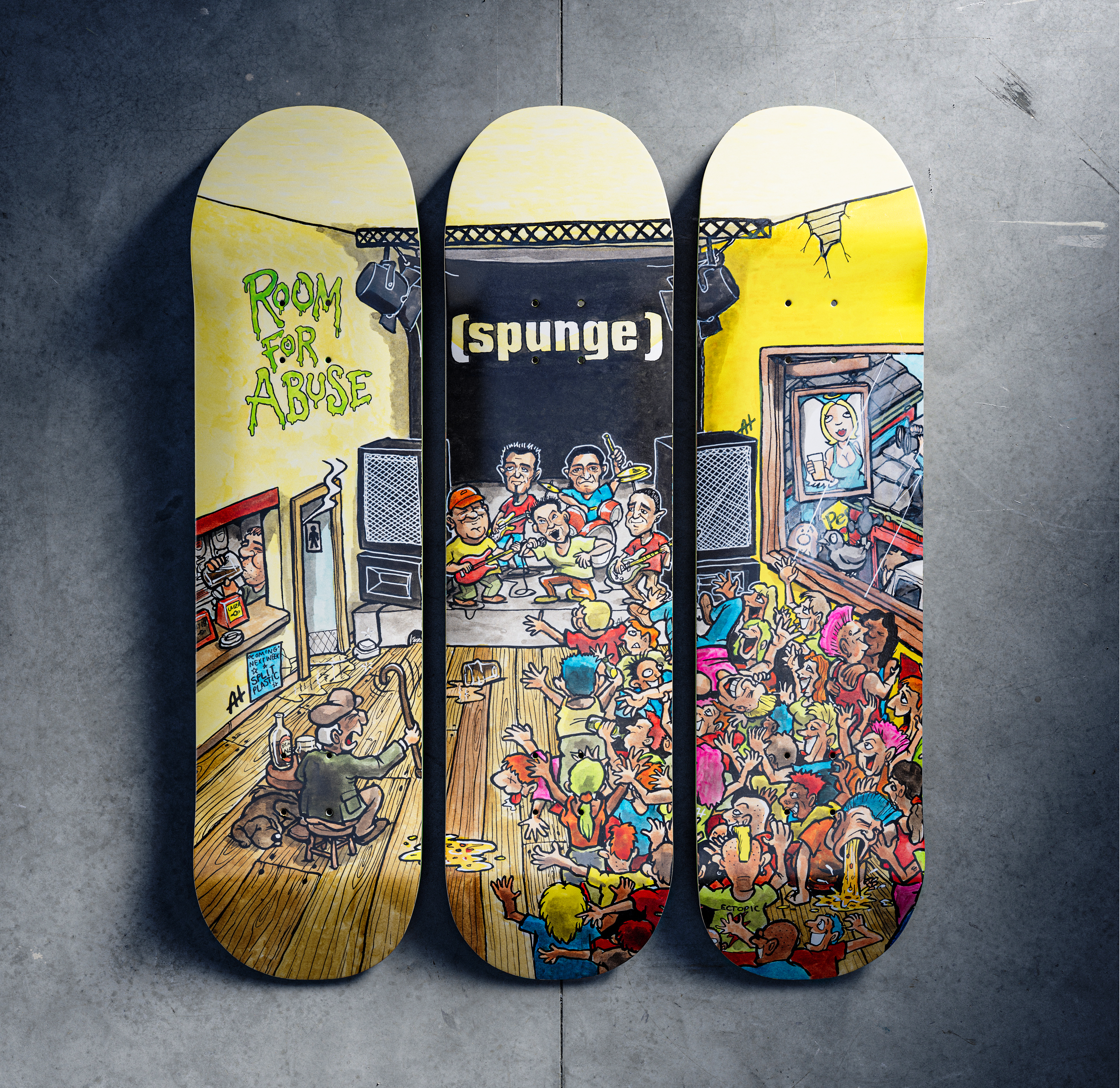 Spunge_2025_Triple Sqr Complete Set of 3 RFA Decks - inc. FREE BEANIE